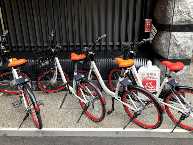 京都でレンタサイクルPiPPA(ピッパ)使ってみた