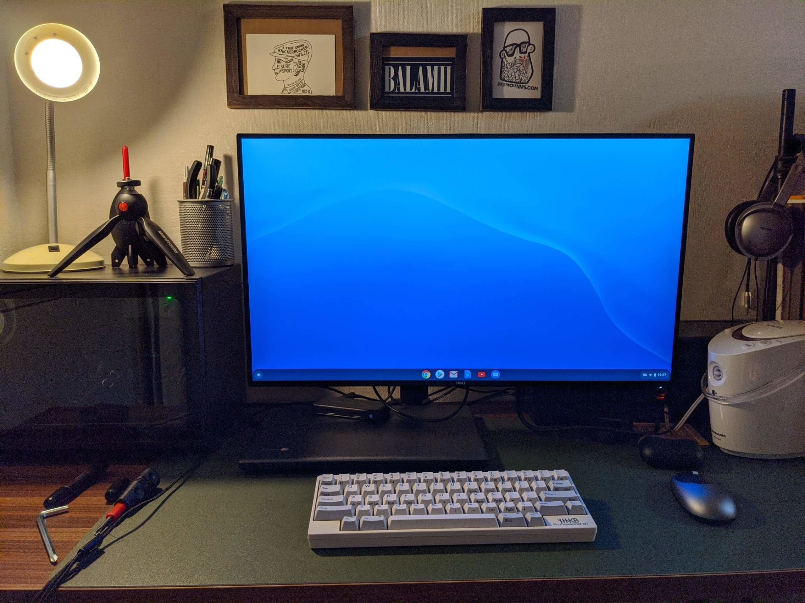 自宅にモニターアームとDellの27インチ4kディスプレイを導入した
